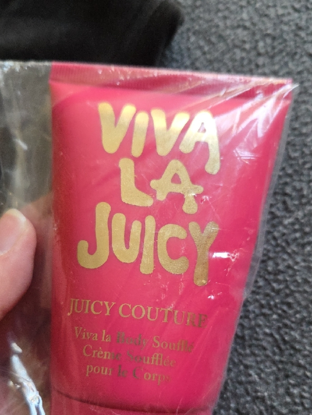 Juicy Couture Black Rhinestone  Sweatshirt w/Pink Tag & Juicy Body Soufflee NWT - Picture 7 of 7